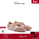 SAM EDELMAN山姆愛(ài)德曼2026春新復古時(shí)尚拼色瑪麗珍德訓鞋CIRCUS 裸粉色 38 美碼7.5M