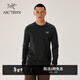 ARC'TERYX始祖鳥(niǎo) CAPTIVE ARC'WORD LS 透氣 男子 棉質(zhì)長(cháng)袖T恤 BLACK/黑色 S