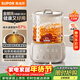 蘇泊爾（SUPOR）全玻璃養生壺 煮茶壺1L迷你養生杯煮茶器花茶壺 恒溫壺 母嬰級 保溫燒水壺0膠水 SW-10Y08QA