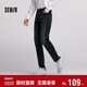 森馬（Semir）森柔|牛仔褲男冬季加絨彈力小腳簡(jiǎn)約長(cháng)褲顯瘦顯高103724124112 