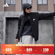 adidas拒水加絨內膽三合一連帽外套男女秋冬阿迪達斯官方輕運動(dòng)   黑色   XL