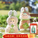 BOJIDOJI兔子玩偶毛絨玩具公仔抱枕娃娃次日達女孩生日禮物新年玩偶送女生 BojiDoji哥哥妹妹+禮品袋+信封卡片 3d追光眼玩偶+材質(zhì)無(wú)異味