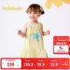巴拉巴拉寶寶連衣裙兒童公主裙女童夏裝2025甜美時(shí)尚舒適透氣208225111010