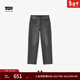 Levi's【商場(chǎng)同款】李維斯冬暖系列25秋冬新款男士568寬松牛仔褲29037 灰色（無(wú)磨損） 31 (32)