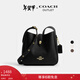 蔻馳（COACH）【禮物】【專(zhuān)享直降】奧萊女士女包HADLEY迷你多功能斜挎包單肩包 IM/黑色