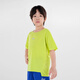 沃蘭迪2025秋季新款兒童T恤半袖設計感洋氣內搭柔軟正品短袖運動(dòng)上衣 檸檬綠 110