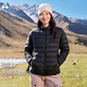 拓路者羽絨服女秋冬戶(hù)外徒步登山輕薄立領(lǐng)鴨絨服沖鋒衣羽絨內膽保暖防風(fēng)