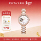 飛亞達（FIYTA）【新年禮物】手表女傾城系列女士機械表鏤空陶瓷表50米防水送女友 【氣質(zhì)】蜜蜂鏤空