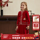 PawinPaw【新年系列】小熊童裝25年春秋新女童拜年服套裝裙 Red紅色/20 110 cm