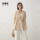 麥檬【多款可選】MM商場(chǎng)同款淺春系西裝外套通勤質(zhì)感上衣5F4313061 米色5992110681 S