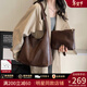 viney新款托特包包女包品牌單肩包手提包生日情人節禮物送女友老婆 【咖啡色】新年送女生實(shí)用高級感腋下包 時(shí)尚輕奢百搭休閑通勤大包