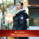 加拿大鵝（Canada Goose）Cypress 女士短款羽絨夾克派克大衣大鵝羽絨服 2239L 61 黑色 建議選擇小一碼，該款尺碼偏大 L