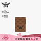 MCM HIMMEL 迷你對折式卡包按扣錢(qián)包情侶款 干邑色 新年禮物