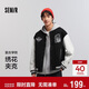 森馬（Semir）商場(chǎng)同款夾克男繡花棒球服情侶25春秋外套101125108121