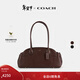 蔻馳（COACH）【禮物】女士EMPIRE CARRYALL 34號手袋牛皮革手提包單肩包 B4/楓樹(shù)棕色（新版）