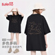 班尼路（Baleno）潮流短袖t恤女2026年夏季新款寬松貓咪印花半袖衫女裝純棉上衣服