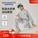 Skechers斯凱奇秋季新款兒童套裝男童潮流休閑運動(dòng)衛衣長(cháng)褲套裝L325K002