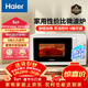 海爾（Haier）快捷微波爐 360°轉盤(pán)加熱 旋轉操作易潔內膽 家用小型 老人適用操作HW-M20T1W