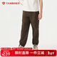 坦博爾2025年新款戶(hù)外休閑褲男寬松直筒束腳長(cháng)褲工裝褲TA5263067A 栗殼棕 S (165)