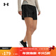 安德瑪（Under Armour）春夏Tech Play Up女子5英寸輕便訓練運動(dòng)短褲1389884 黑色001 M