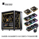 喬思伯（JONSBO）X400灰+XA360BR*2+XA120B*2+TH360水冷黑