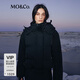 MO&Co.羽絨服【防水防污】裝卸風(fēng)帽實(shí)用多功能設計感摩安珂 黑色 建議和客服確認尺碼哦 S /160 建議和客服確認尺碼哦