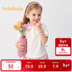 巴拉巴拉童裝女童短袖T恤兒童寶寶上衣2025夏裝甜美POLO衫潮208225117013
