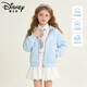 迪士尼（Disney）童裝兒童格子連帽外套2026春季新款洋氣女童開(kāi)衫衛衣潮酷男童春裝