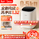 美的（Midea）內衣褲洗衣機類(lèi)全自動(dòng)迷你洗小型波輪內衣褲清洗機高溫煮洗除菌除螨嬰兒洗衣機襪子洗衣機25年新款 【0.5KG洗脫】MNB5V30E