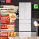 松下（Panasonic）【煥新補貼】大白法式多門(mén)464升家用冰箱超薄零嵌入變頻雙系統一級能效風(fēng)冷無(wú)霜NR-EW46TGB-W