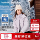 巴拉巴拉balaOne兒童羽絨服女童戶(hù)外防風(fēng)保暖冬外套2025撞色208425107005
