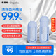 DEGABA德國電動(dòng)沖牙器 洗牙器沖牙器便攜式水牙線(xiàn)正畸潔牙器牙齒沖洗器 成人男女情侶旅行口腔清潔神器 【藍色】標準款 3支噴頭