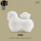 景盞白瓷馬上有錢(qián)茶寵小擺設可養陶瓷茶具家居擺件精品裝飾創(chuàng  )意 羊脂玉--萌馬茶寵