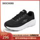 斯凱奇（Skechers）搖搖鞋女春秋跑步鞋網(wǎng)面厚底緩震運動(dòng)舒適慢跑鞋休閑鞋129365