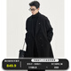 伯爵卓爾駱駝絨羊毛混紡雙面呢大衣男中長(cháng)款2025秋冬新款通勤男裝外套 月夜黑 【2代升級 - 無(wú)內膽】 XL (180)