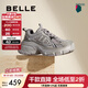 百麗（Belle）張凌赫同款藍鯨老爹鞋女款商場(chǎng)款休閑鞋D2K1DAM6預售 灰色-單里【張凌赫同款】 35 (225mm)