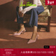 SAM EDELMAN山姆愛(ài)德曼騏驥紅虞書(shū)欣同款26春貓跟高跟鞋女BIANKA SLING 粉色 NEW 羊皮革 36 /美碼 6M