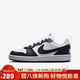 耐克（NIKE）男女運動(dòng)鞋court潮流低幫板鞋休閑鞋DV5456-131 黑/白 38.5