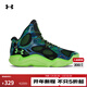 安德瑪（Under Armour）庫里Curry Spawn FloTro男女情侶運動(dòng)籃球鞋3026640 熒光綠301 42