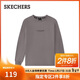 斯凱奇（Skechers）男女同款休閑針織長(cháng)袖T恤衫L325U096