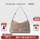 VANESSA HOGAN VH女包枝禾軟包真皮大容量斜挎包輕奢小眾通勤單肩包情人節禮物 枝禾軟包-大象灰反絨款 (附贈精美禮盒)