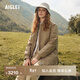 AIGLE【25年冬季新品】艾高防風(fēng)戶(hù)外保暖棉服外套運動(dòng)時(shí)尚休閑輕量女士 特濃啡 BL344 L 40 170/92A