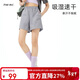 駱駝女裝速干短褲女夏季透氣吸汗運動(dòng)褲五分褲冰感防曬速干褲男