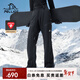 伯希和（Pelliot）金標P棉滑雪褲男女秋冬新款聚暖戶(hù)外防風(fēng)防水耐磨時(shí)尚登山 【男女通款】漫暮黑 | 防水耐磨 L