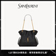 YSL圣羅蘭 女士JAMIE SHOPPING小號羊皮革托特包 黑色 U