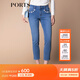 PORTS寶姿女裝秋冬新品牛仔長(cháng)褲SM9P006NZD007 牛仔藍 M (6)