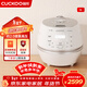 福庫（CUCKOO）小白貝韓國原裝進(jìn)口電飯煲IH電磁加熱智能預約自動(dòng)洗滌多功能語(yǔ)音2.0高壓電飯鍋電器不粘鍋電燉鍋 小白貝 3L