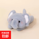 可愛(ài)趴姿掌中偶毛絨玩具桌面手腕拖墊玩偶桌伴娃娃鼠標手腕腕寶 掌中偶手腕墊—小象 【版型正 現貨秒發(fā)】