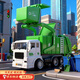 貝初眾垃圾車(chē)玩具掃地環(huán)衛車(chē)男孩1-3-6歲兒童玩具仿真清運城市工程車(chē)五 城市環(huán)衛車(chē)【贈前置垃圾箱+可裝可卸+慣性行駛】 模擬掃垃圾倒垃圾過(guò)家家女孩灑水車(chē)小孩玩具