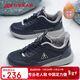 足力健老人鞋冬季老年保暖棉鞋男士加絨運動(dòng)休閑鞋爸爸鞋 6199K深藍40